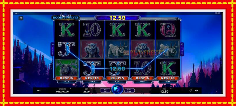 Slot machine Book of Wolves with access to free game online, picture 4