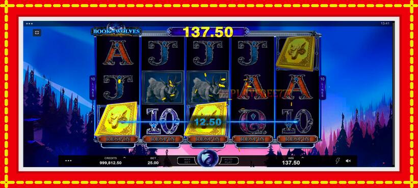 Slot machine Book of Wolves with access to free game online, picture 5