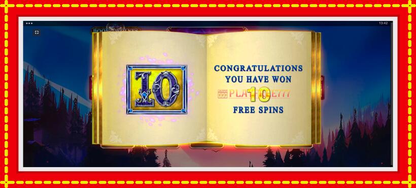 Slot machine Book of Wolves with access to free game online, picture 6