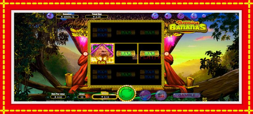 Slot machine Booming Bananas with access to free game online, picture 3