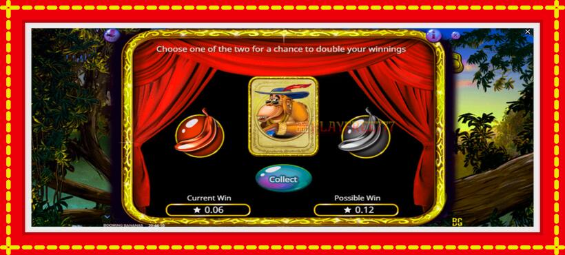 Slot machine Booming Bananas with access to free game online, picture 5