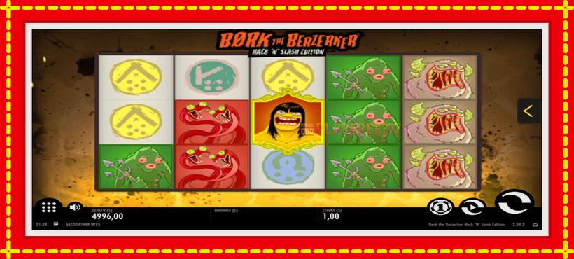 Slot machine Bork The Berzerker with access to free game online, picture 3