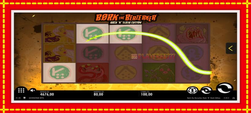 Slot machine Bork The Berzerker with access to free game online, picture 4