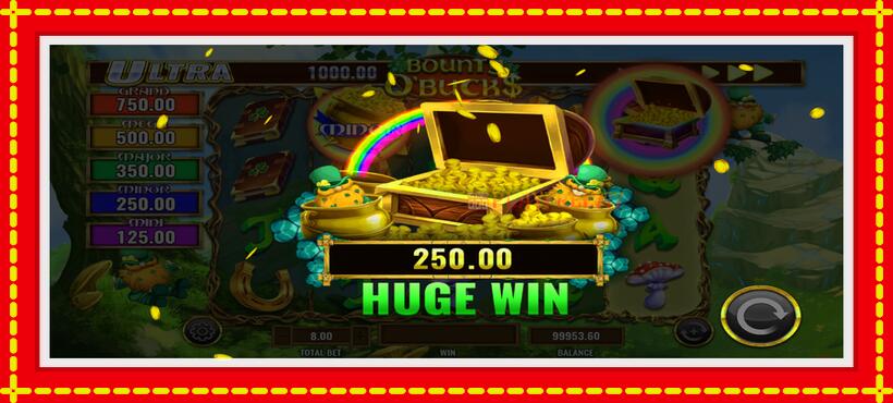 Slot machine Bounty O Bucks with access to free game online, picture 4