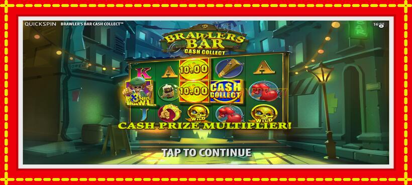 Slot machine Brawlers Bar Cash Collect with access to free game online, picture 1