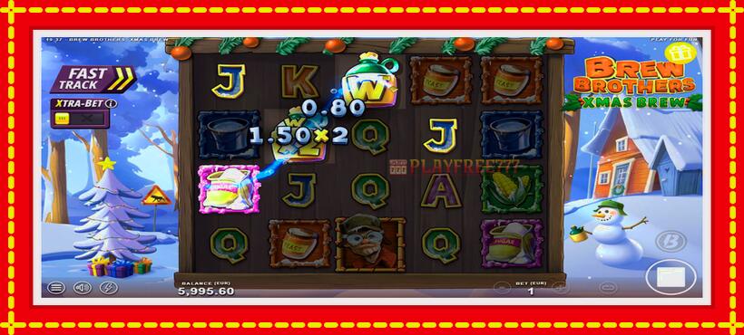 Slot machine Brew Brothers: Xmas Brew with access to free game online, picture 3