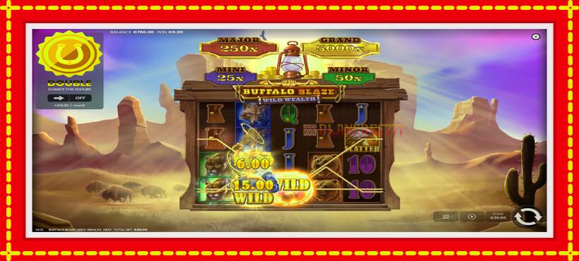 Slot machine Buffalo Blaze: Wild Wealth with access to free game online, picture 3