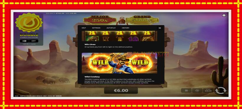 Slot machine Buffalo Blaze: Wild Wealth with access to free game online, picture 6