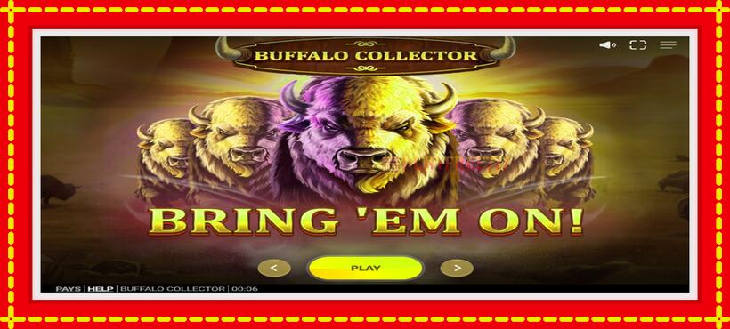 Slot machine Buffalo Collector with access to free game online, picture 1