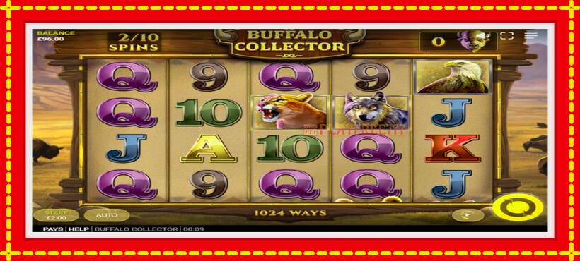 Slot machine Buffalo Collector with access to free game online, picture 2