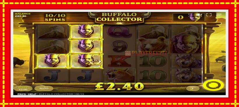 Slot machine Buffalo Collector with access to free game online, picture 3