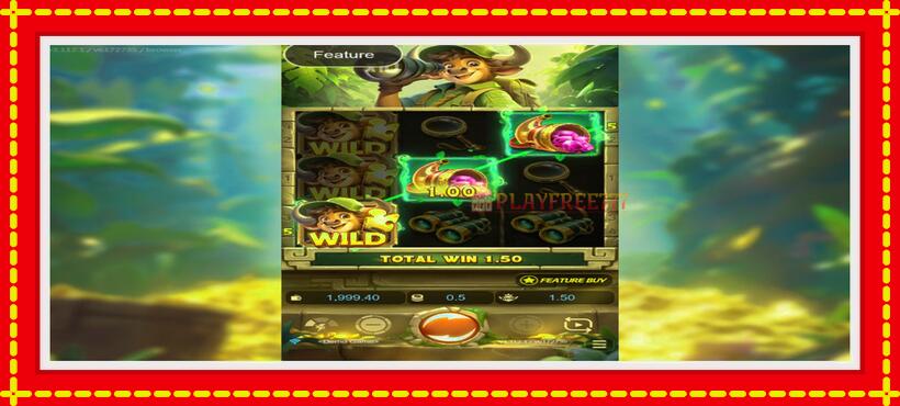 Slot machine Bull Treasure with access to free game online, picture 4