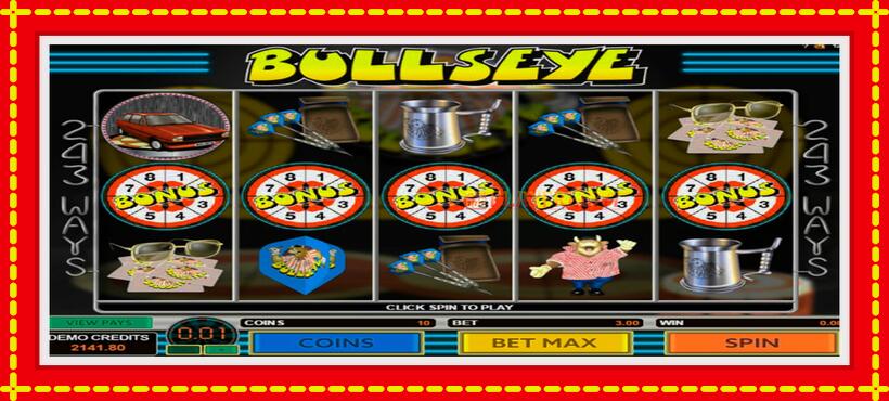 Slot machine Bullseye with access to free game online, picture 1