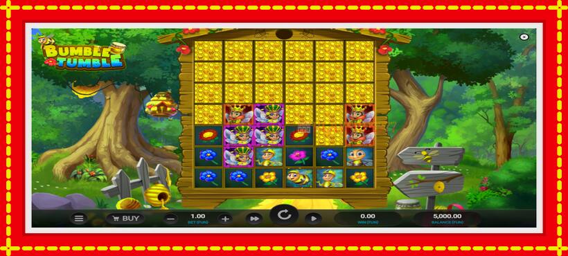 Slot machine Bumble Tumble with access to free game online, picture 2