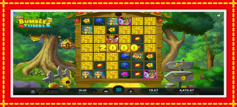 Slot machine Bumble Tumble with access to free game online, picture 3