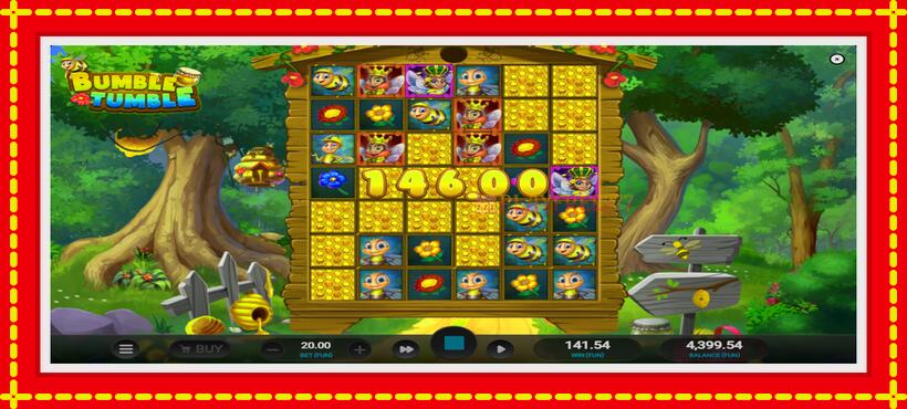 Slot machine Bumble Tumble with access to free game online, picture 4