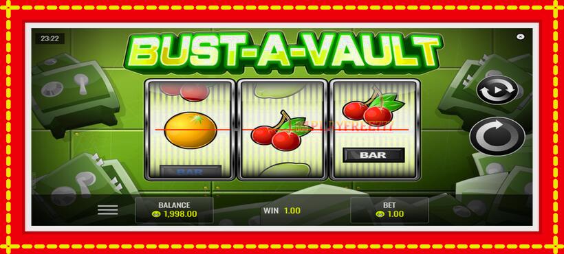 Slot machine Bust A Vault with access to free game online, picture 2