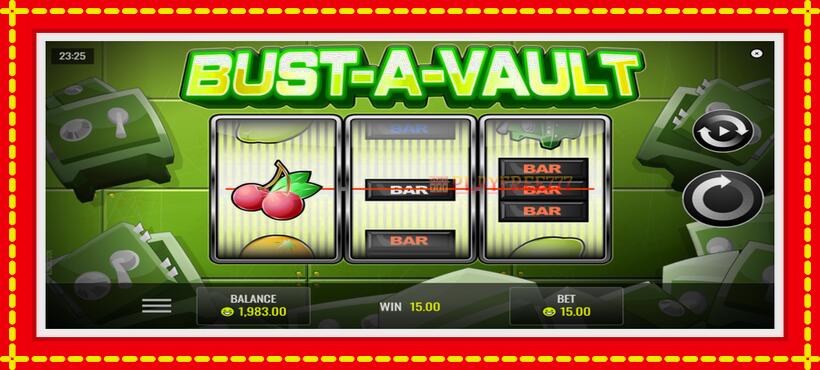 Slot machine Bust A Vault with access to free game online, picture 4