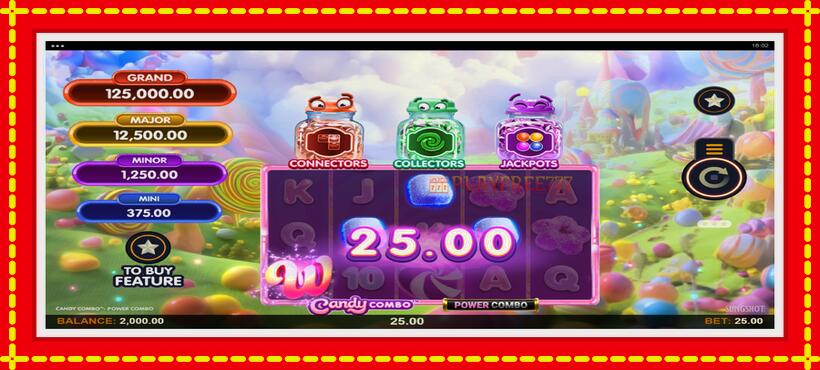 Slot machine Candy Combo Power Combo with access to free game online, picture 3