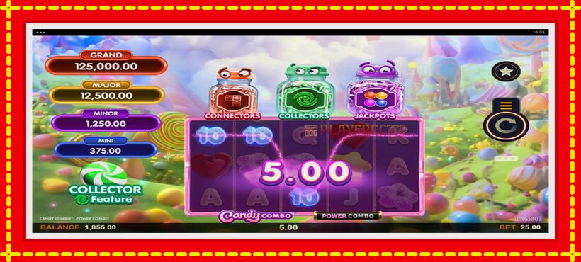 Slot machine Candy Combo Power Combo with access to free game online, picture 4