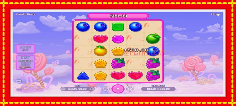 Slot machine Candy Craze with access to free game online, picture 3