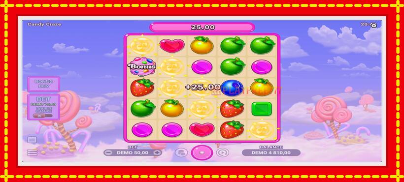 Slot machine Candy Craze with access to free game online, picture 4