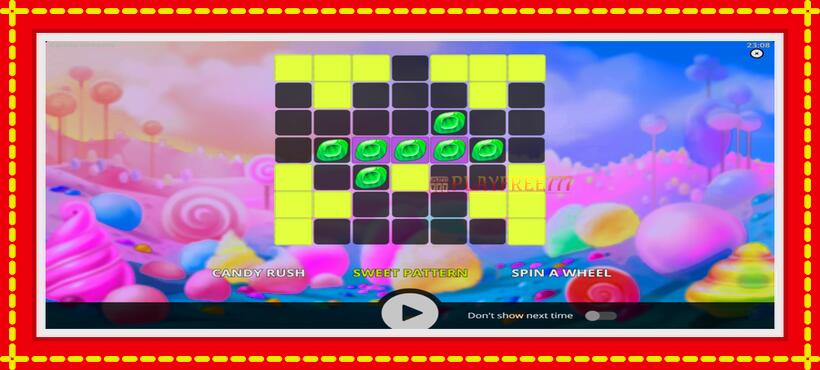 Slot machine Candy Dreams with access to free game online, picture 1