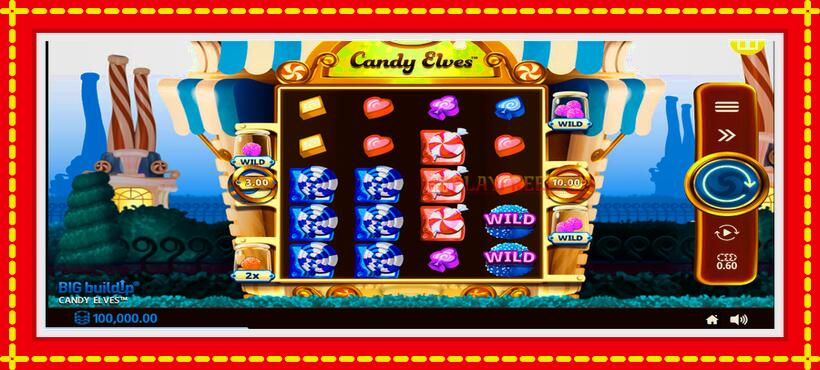 Slot machine Candy Elves with access to free game online, picture 1