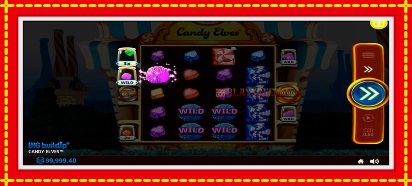 Slot machine Candy Elves with access to free game online, picture 2