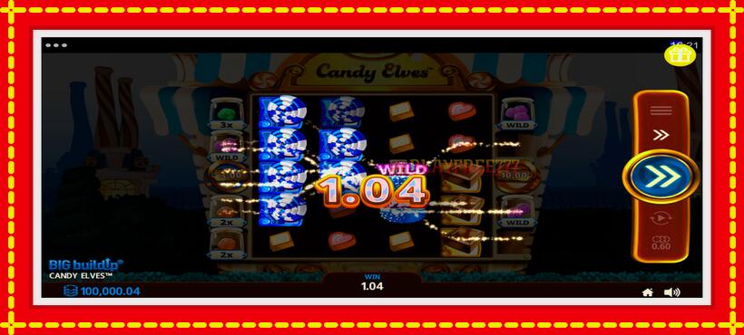 Slot machine Candy Elves with access to free game online, picture 3