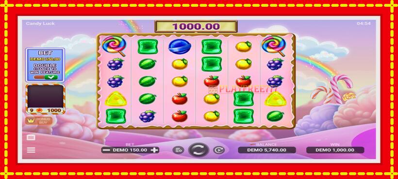 Slot machine Candy Luck with access to free game online, picture 2