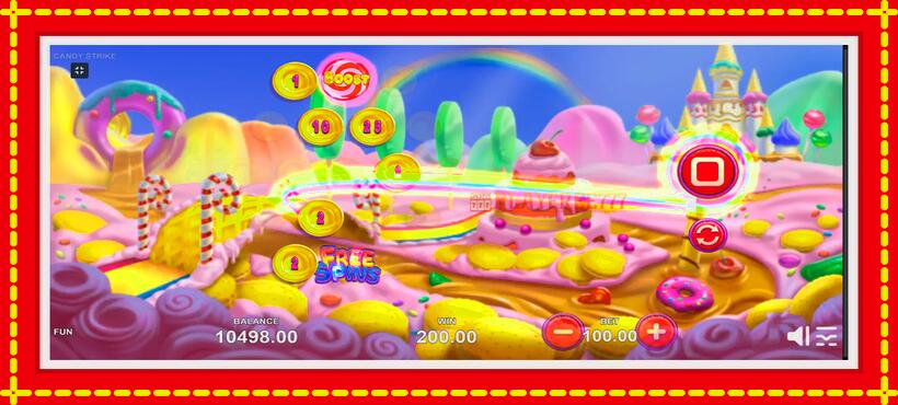 Slot machine Candy Strike with access to free game online, picture 4