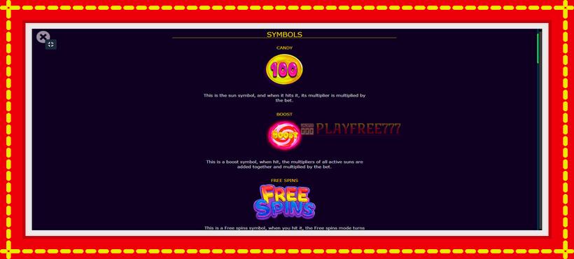 Slot machine Candy Strike with access to free game online, picture 6