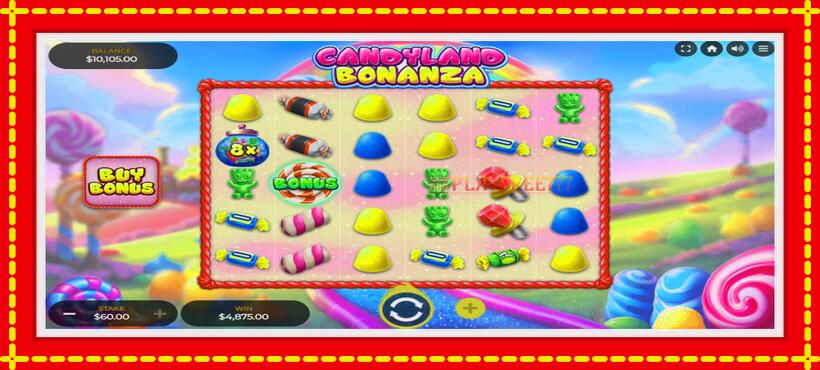 Slot machine Candyland Bonanza with access to free game online, picture 1