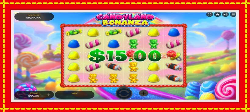 Slot machine Candyland Bonanza with access to free game online, picture 2