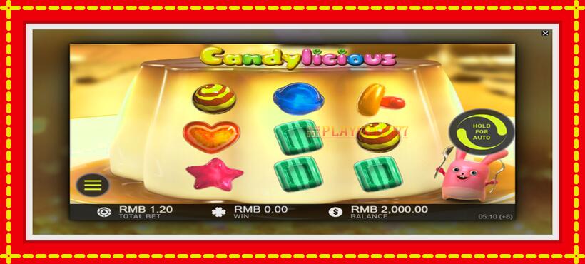 Slot machine CandyLicious with access to free game online, picture 3