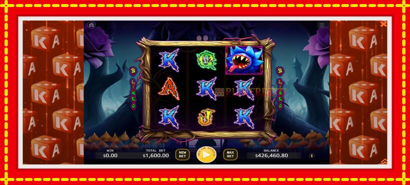 Slot machine Cannibal Garden with access to free game online, picture 1