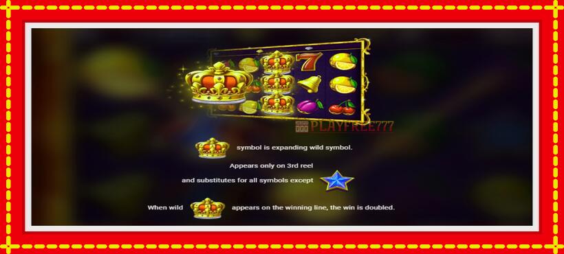 Slot machine Caps and Crowns with access to free game online, picture 5