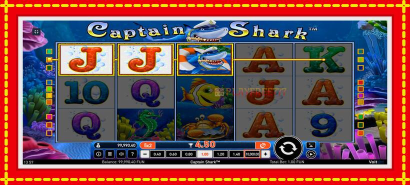 Slot machine Captain Shark with access to free game online, picture 8