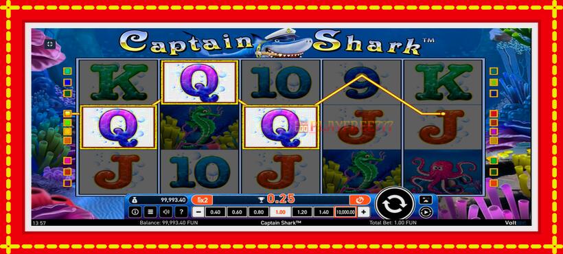 Slot machine Captain Shark with access to free game online, picture 10