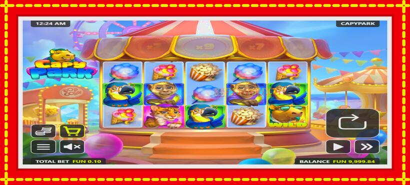 Slot machine CapyPark with access to free game online, picture 2