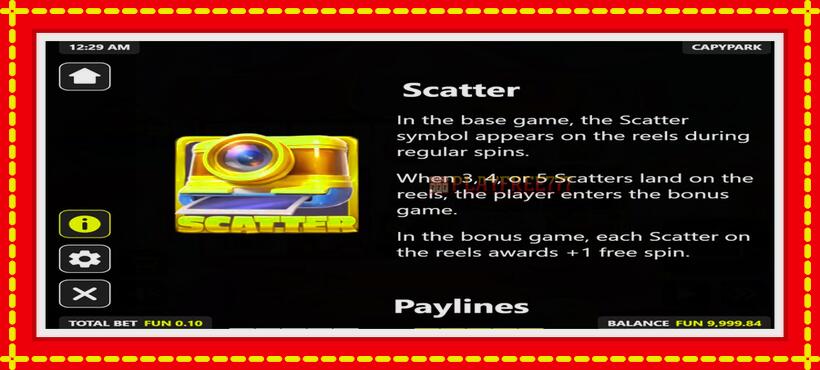 Slot machine CapyPark with access to free game online, picture 6