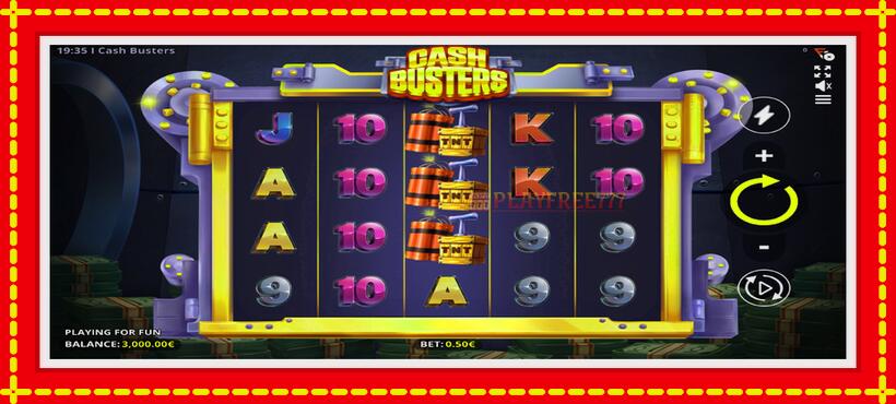 Slot machine Cash Busters with access to free game online, picture 2