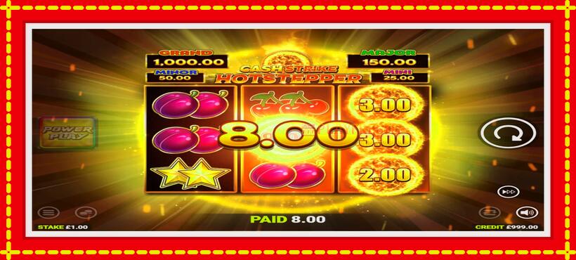 Slot machine Cash Strike Hotstepper with access to free game online, picture 3