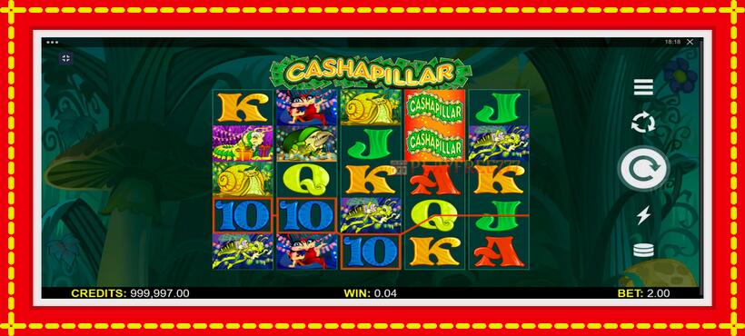 Slot machine Cashapillar with access to free game online, picture 4