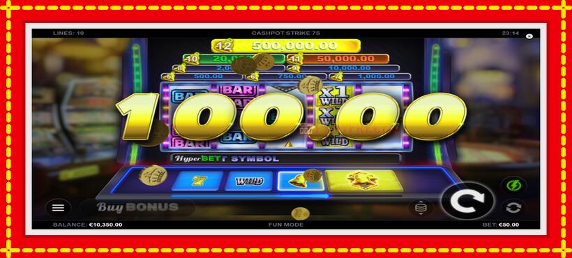 Slot machine Cashpot Strike 7s with access to free game online, picture 4