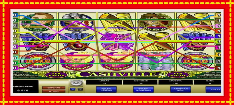 Slot machine Cashville with access to free game online, picture 4