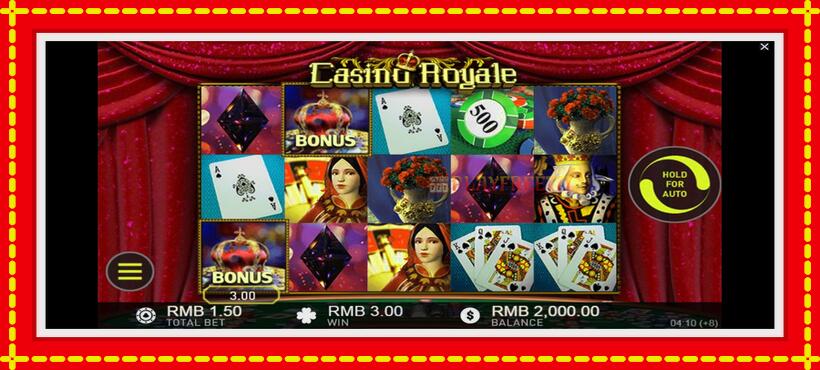 Slot machine Casino Royale with access to free game online, picture 1