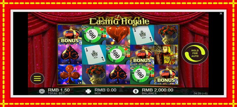 Slot machine Casino Royale with access to free game online, picture 2