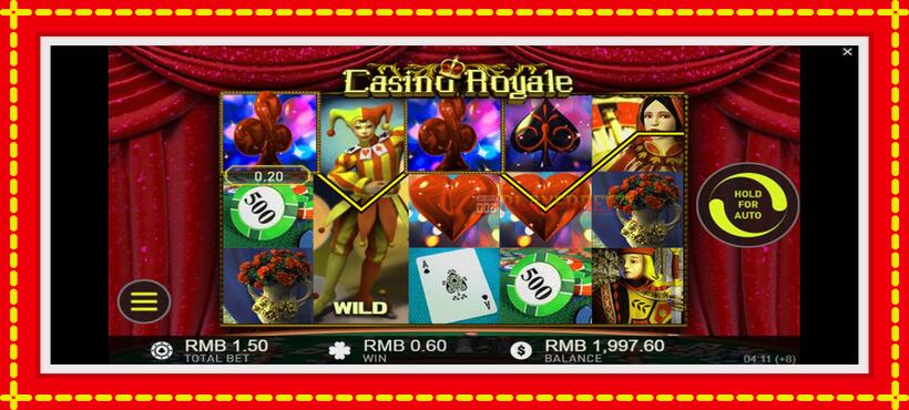 Slot machine Casino Royale with access to free game online, picture 3